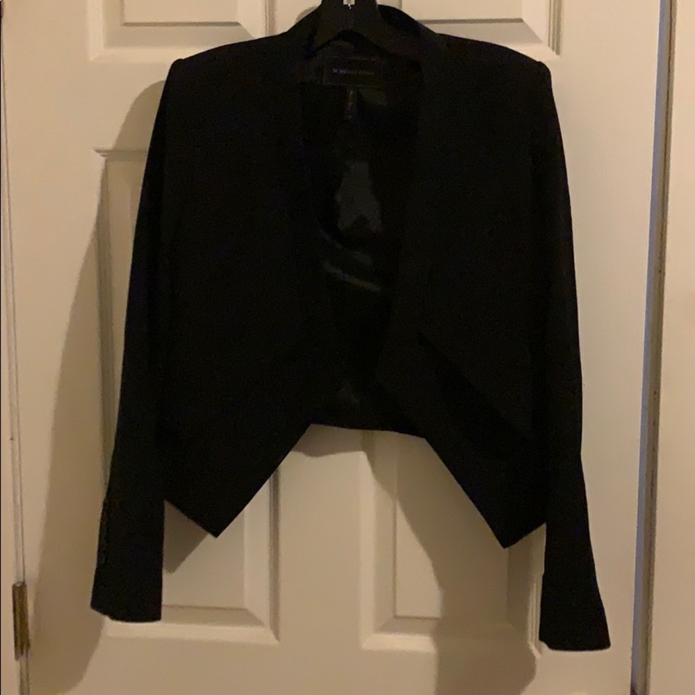 BCBG black blazer worn one time